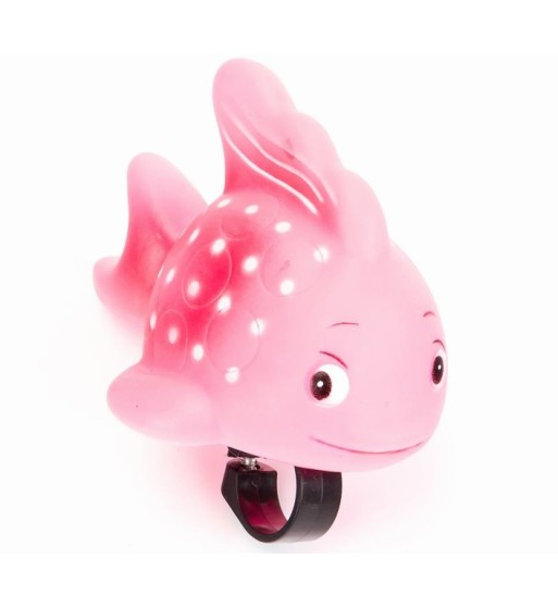 Dzwonek dziecięcy różowa rybka